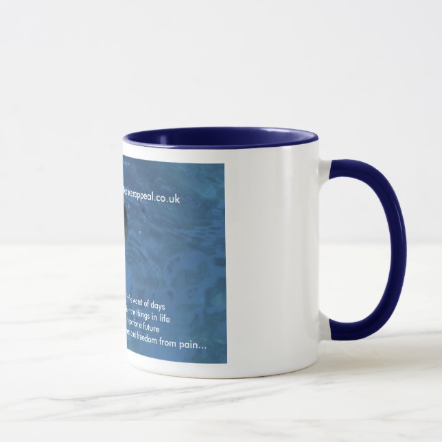 Caneca do golfinho de esperança (Direita)