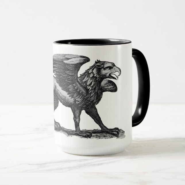 Caneca do grifo (Frente Esquerda)