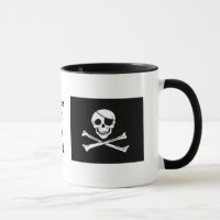Caneca do Grog do pirata