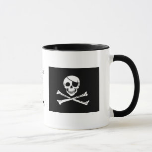 Caneca do Grog do pirata