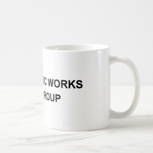 Caneca do grupo das obras públicas com grande (Direita)