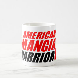 Caneca do guerreiro de Mangia do americano com