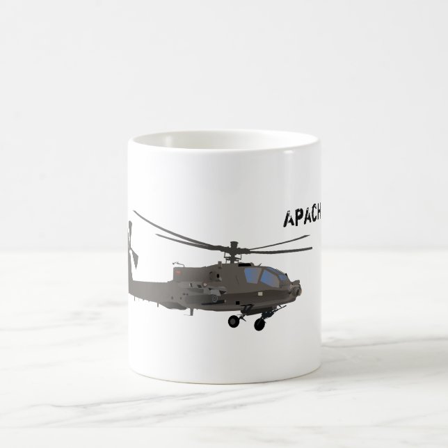 Caneca do helicóptero de AH-64 Apache (Centro)