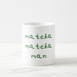 Caneca do homem de Matcha Matcha