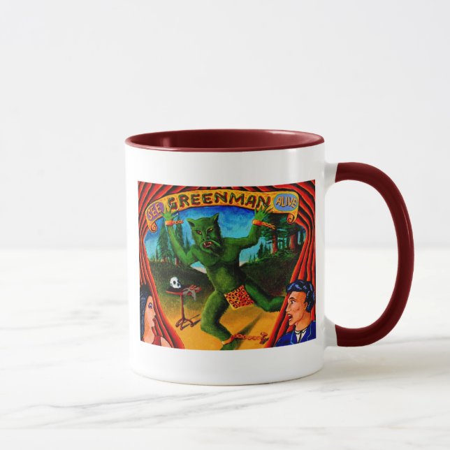 caneca do homem verde (Direita)