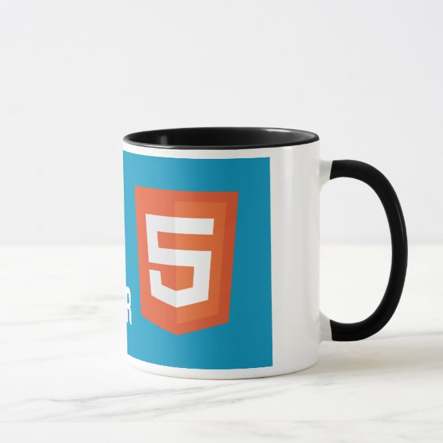 Caneca do HTML 5 (Direita)