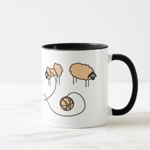 Caneca do humor dos carneiros