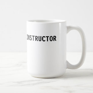 Caneca do instrutor da escola do combate do zombi