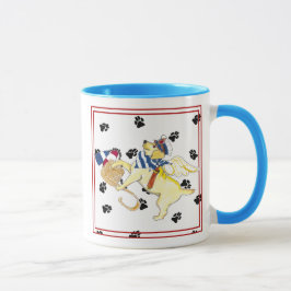 Caneca do laboratório do marinheiro dos anjos de