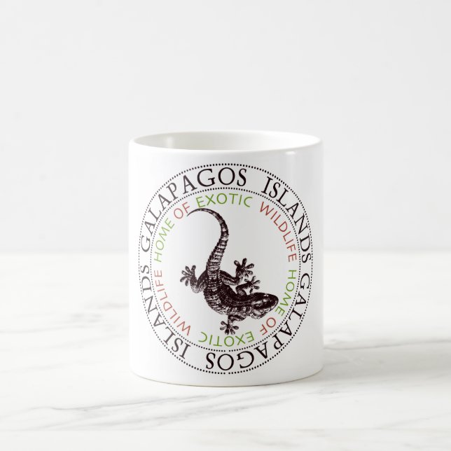 Caneca do lagarto das Ilhas Galápagos (Centro)