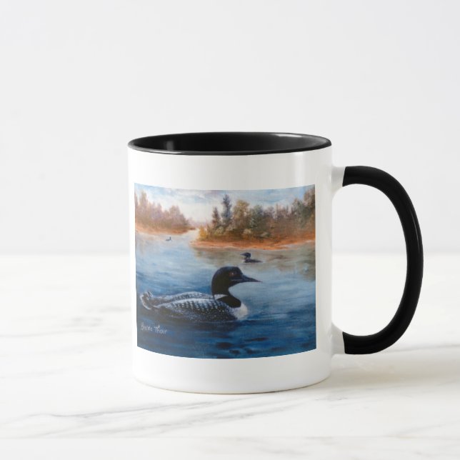 Caneca do lago loon (Direita)