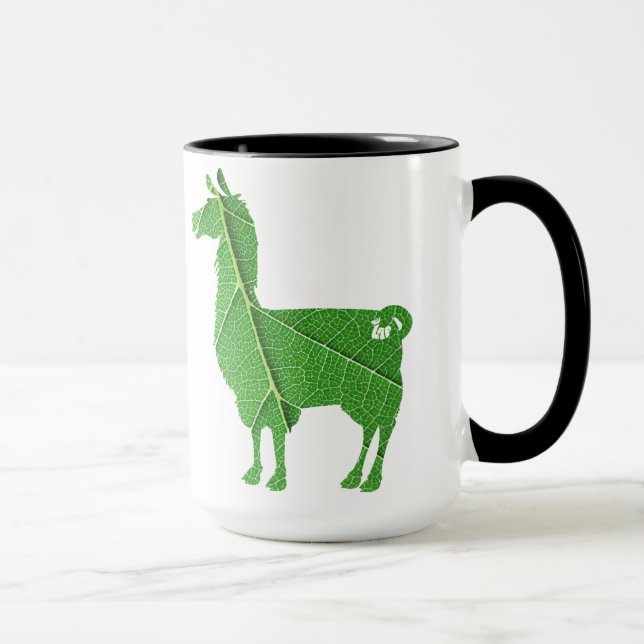 Caneca do lama da folha (Direita)