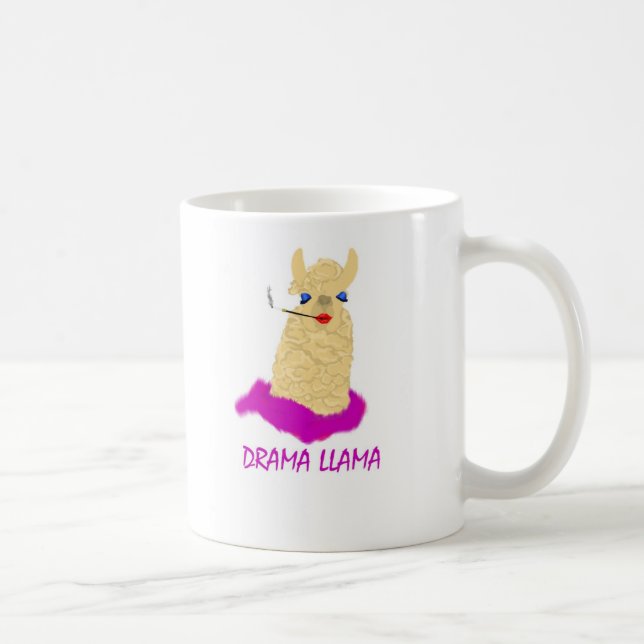 Caneca do lama do drama (Direita)