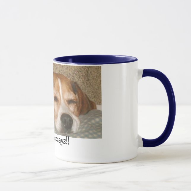 Caneca do lebreiro de segundas-feiras (Direita)