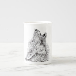 Caneca do lobo do urro