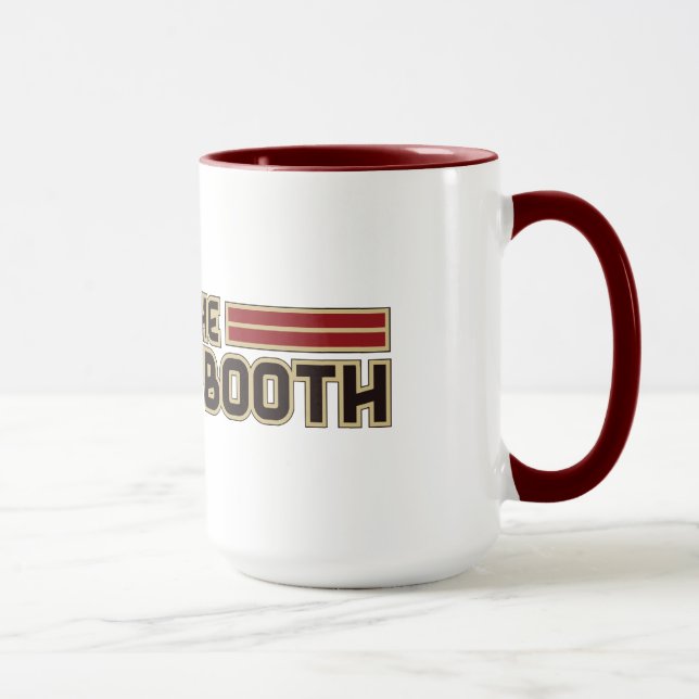 Caneca do logotipo da cabine da agonia (Direita)