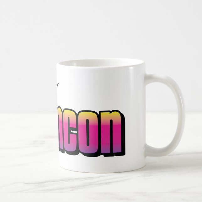 Caneca do logotipo de JemCon (Direita)