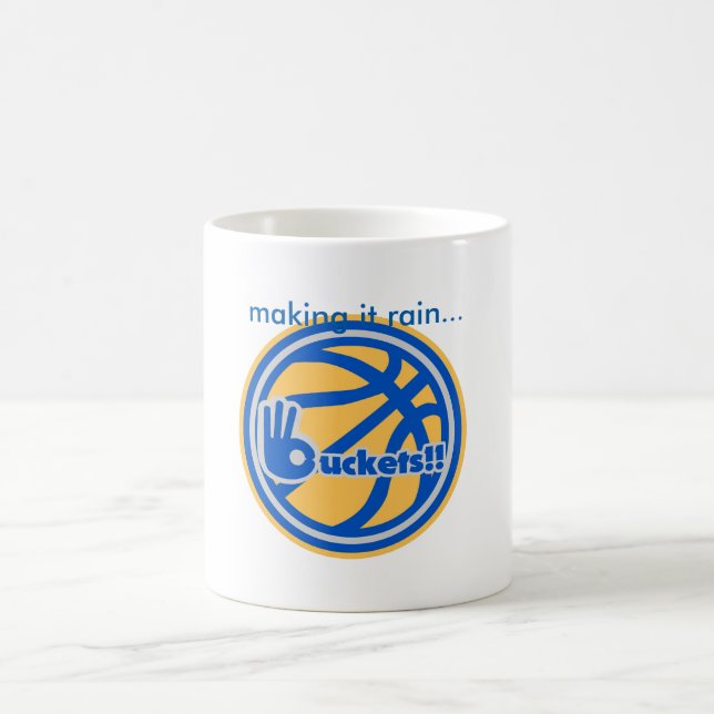 caneca do logotipo do basquetebol do ouro dos (Centro)