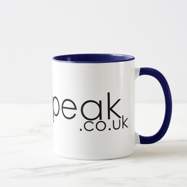 Caneca do logotipo do Geek-Speak (Direita)