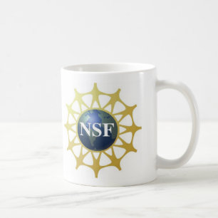 Caneca do logotipo do National Science Foundation
