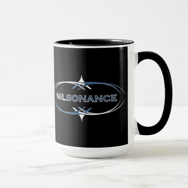 caneca do logotipo do nilsonance (Direita)