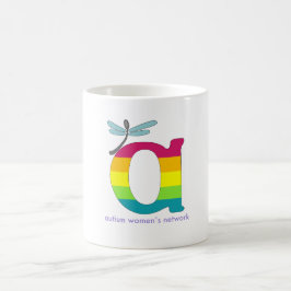 Caneca do logotipo do orgulho do arco-íris da