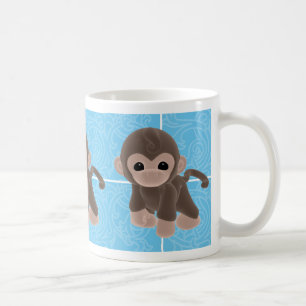 Caneca do macaco do afago