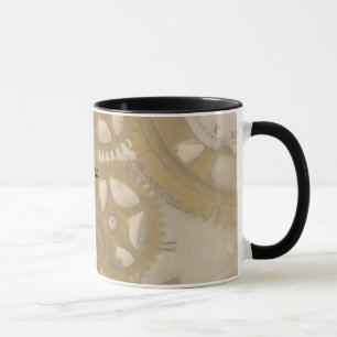 Caneca do maquinismo de relojoaria