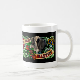 Caneca do Mastiff do tatuagem