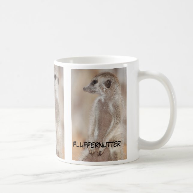 Caneca do meerkat de Fluffernutter (Direita)