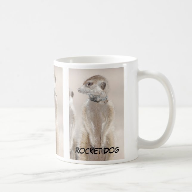 Caneca do meerkat do cão de Rocket (Direita)