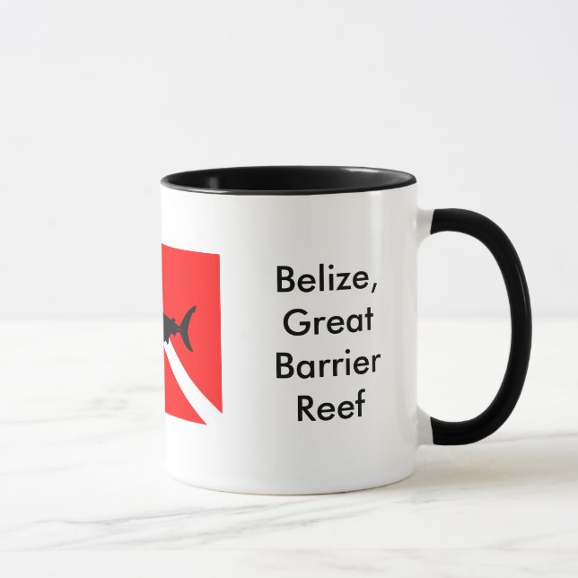 Caneca do mergulho do tubarão (Direita)