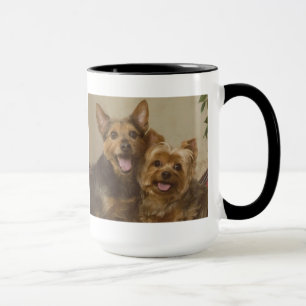 Caneca do milagre do yorkshire terrier