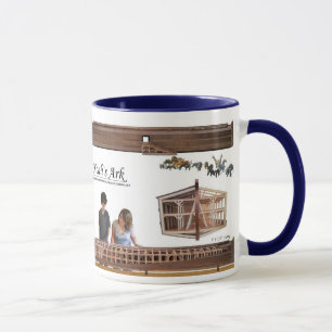 Caneca do modelo da arca do ` s de Noah