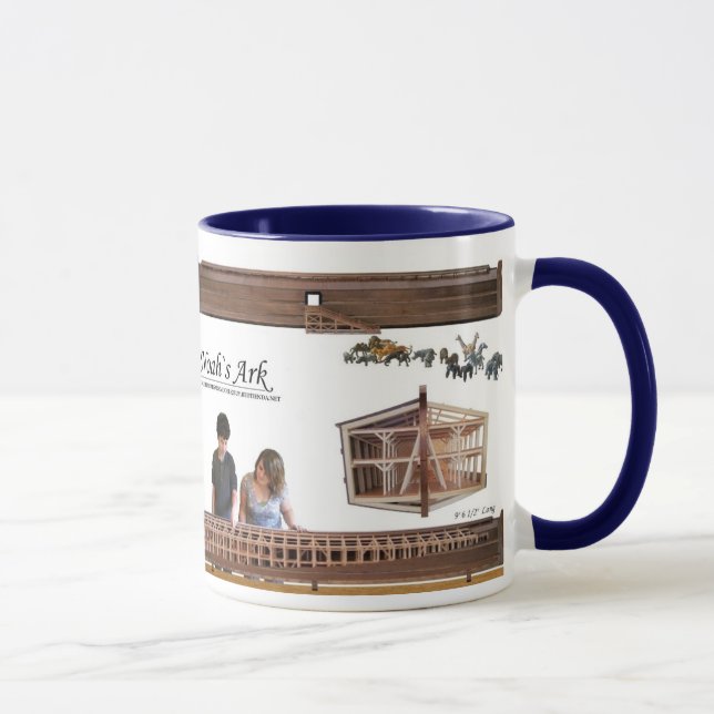 Caneca do modelo da arca do ` s de Noah (Direita)