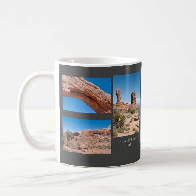 Caneca do modelo da foto da lembrança dos arcos (Esquerda)