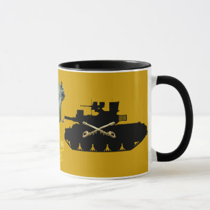 Caneca do motorista do ouro M551 Sheridan da
