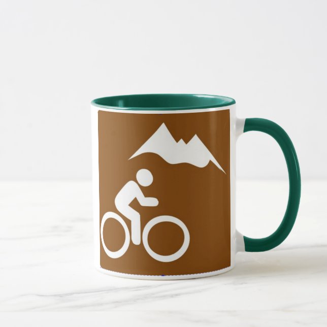 Caneca do Mountain bike (Direita)