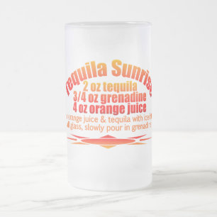 Caneca do nascer do sol do Tequila - escolha o