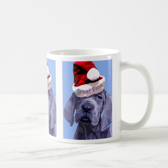 Caneca do Natal 3 do filhote de cachorro X de (Direita)