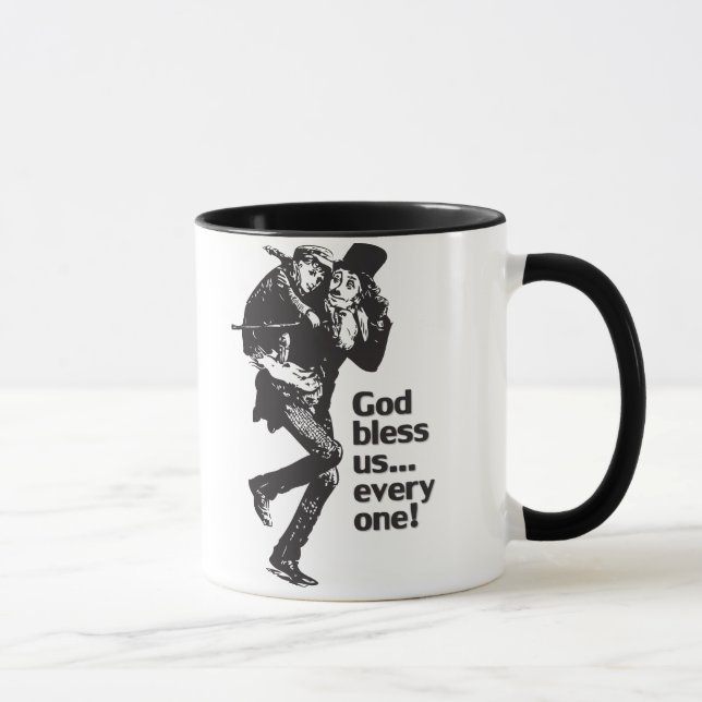 Caneca do Natal-Cratchit (Direita)