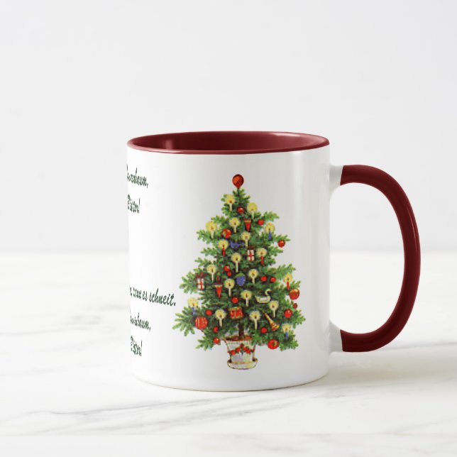 Caneca do Natal de O Tannenbaum (Direita)