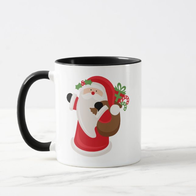 Caneca do Natal do papai noel (Esquerda)