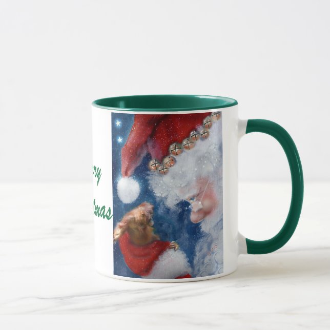 Caneca do Natal dos animais dos amores do papai (Direita)