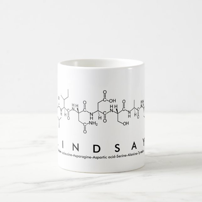 Caneca do nome do peptide de Lindsay (Centro)