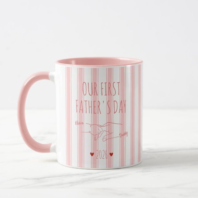 Caneca do Nosso Primeiro Dia dos Pais (Esquerda)