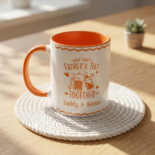 Caneca do Nosso Primeiro Dia dos Pais Juntos