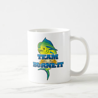 Caneca do oficial de Burnett da equipe