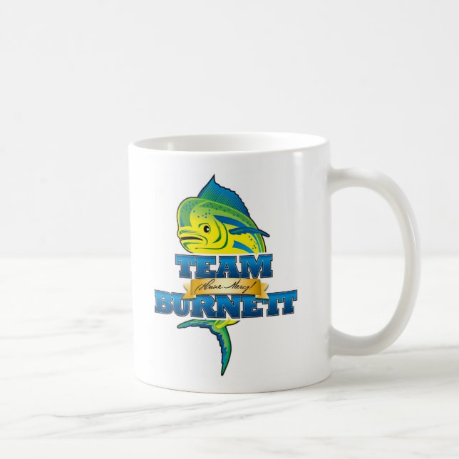 Caneca do oficial de Burnett da equipe (Direita)