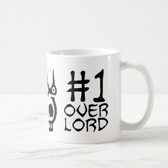 Caneca do Overlord do número um (Direita)